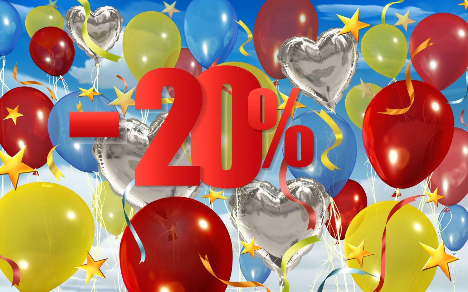Скидка 20% на второе и последующие мероприятия Скидка 20% на второе и последующие мероприятия